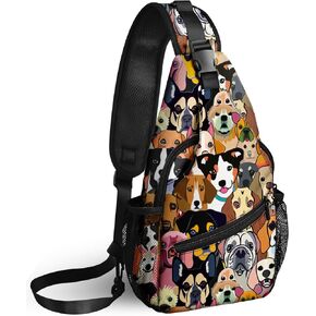 Sling Bag Travel Crossbody Backpack Shoulder Daypack Hiking chest Pack for Women Lightweight Waterproof