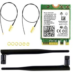 Waveshare AC8265 Wireless NIC Module for Jetson Nano Supports 2.4GHz / 5GHz Dual Band WiFi and Bluetoth 4.2