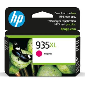 HP 935XL Magenta High-yield Ink Cartridge | Works with HP OfficeJet 6810; OfficeJet Pro 6230, 6830 Series | C2P25AN