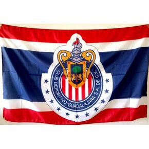 Flag Banner Guadalajara 3x5 feet Mexico Futbol Soccer
