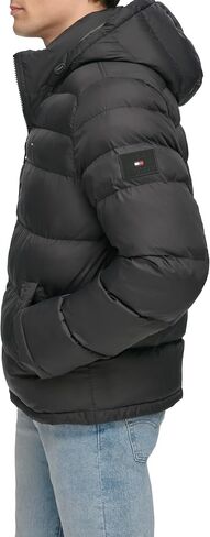 Tommy Hilfiger Men's Hooded Puffer Jacket in Saudi Arabia