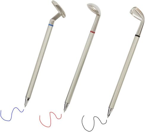 Fathers Day Golf Gifts for Men Mini Desktop Games 3 Golf Clubs Ballpoint Pen & 2 Balls Funny Gifts for Dad Easter Gifts for Husband Golf Accessories Cool Stuff Dad Gifts Birthday Gifts for Men in Saudi Arabia