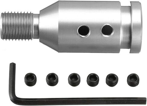 (فضي) محول ناقل الحركة بمقبض ناقل الحركة اليدوي غير ملولب M12x1.25mm in Kuwait