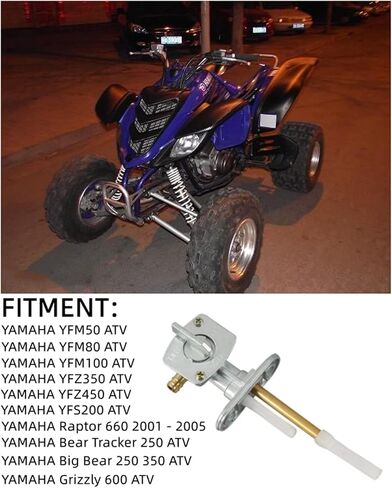 صمام الوقود بيتكوك التبديل لياماها PW80 XT125 XT225 XT250 XT350 TW200 TTR90 in Saudi Arabia