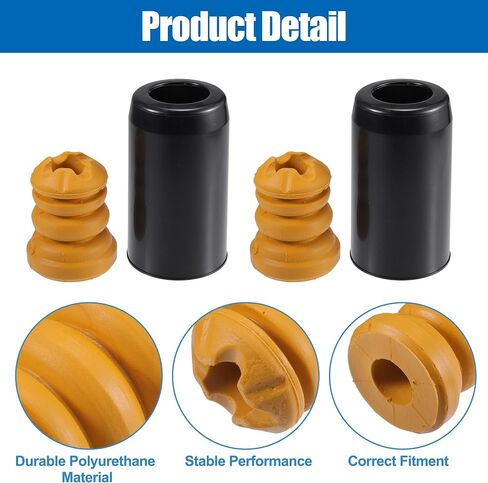 ACROPIX مصد الصدمات الواقي من الصدمات، ممتص الصدمات مناسب لسيارات BMW 228i 2014-2016 No.33536858240/33536854709 - عبوة من 4 قطع in Saudi Arabia