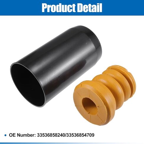 ACROPIX مصد الصدمات الواقي من الصدمات، ممتص الصدمات مناسب لسيارات BMW 228i 2014-2016 No.33536858240/33536854709 - عبوة من 4 قطع in Saudi Arabia