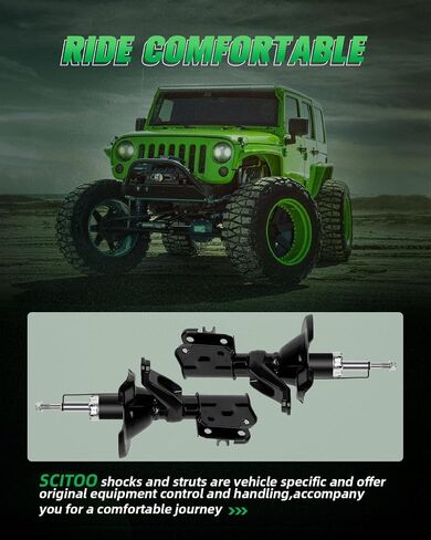 Shocks,SCITOO Front Gas Struts Shock Absorbers Fit for 2001 2002 2003 for Acura EL,2001 2002 2003 2004 2005 for Honda Civic 331008 71433 331009 71434 Set of 2 in Saudi Arabia