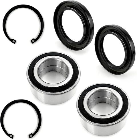 Front Wheel Hub Bearings Seals for Honda FourTrax 300 TRX300FW TRX300 300FW 4x4 1988 1990-2000 91051-HC5-003 91209-HN2-003 91256-HC5-003 91263-HA7-771 94520-50000 in Saudi Arabia