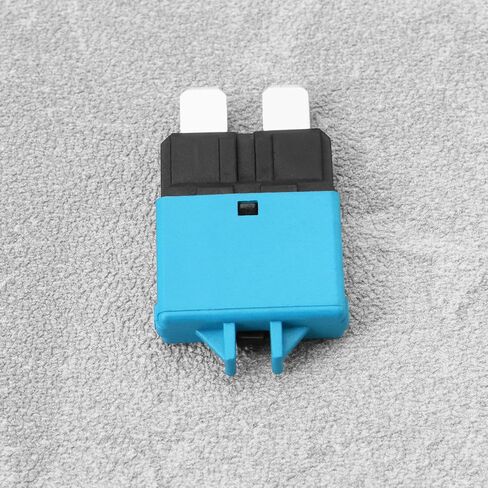 1PC Fuse Fits Circuit Breaker Blade 10A Fuse Resettable Breaker Manual Reset Fuse Circuit Breaker for Automotive Car Truck Vehicle Boat in Saudi Arabia