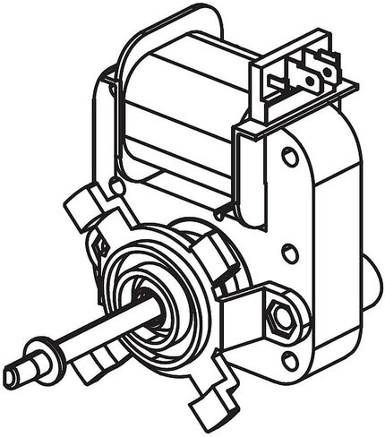 Samsung DG31-00014F Range Convection Fan Motor جزء الشركة المصنعة للمعدات الأصلية الأصلية (OEM). in Saudi Arabia