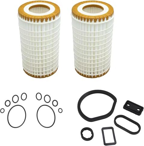 Oil Filter Metal Free Replace Mann Engine Filter hu718/5x. Say Goodbye to Leaks and Ensure a Proper Fit with Oil Cooler Sealing Gasket 1121840361 in Saudi Arabia