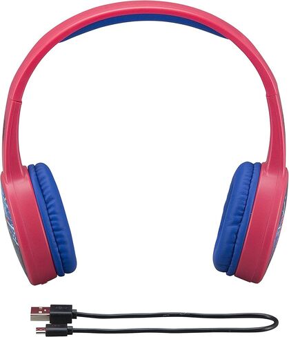 سماعة رأس eKids iHome Disney Spiderman BT Youth، باللون الأحمر in Saudi Arabia