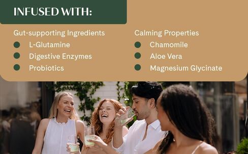 KAILO Nutrition - Feel Well Collagen - Peppermint Flavored with Magnesium Glycinate, L-Glutamine, Protein, and Probiotics, and Aloe Vera to Soothe and Promote Gut Health - 26 oz. in Saudi Arabia