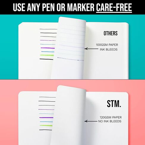 Scribbles That Matter Graph paper journal for writing| 150 pages, 120gsm Thick Paper with Sticky Notes, 2 bookmarks, pen holder, elastic band, (V) leather hard cover graph notebook,5.75x8.2 inches in Saudi Arabia