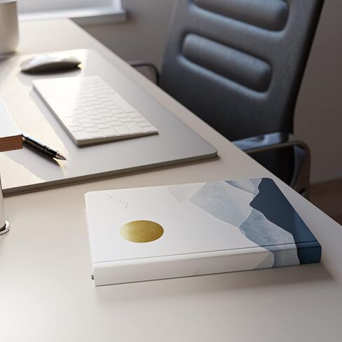 Sort Out My Life A5 Dot Grid Notebook, 160GSM, Unique Watercolor Background Color Pages, 157 Numbered Pages, Key and Contents Included, Hardcover Thick Journal, Lay-Flat Design, 8.25 x 5.75 inches in Kuwait