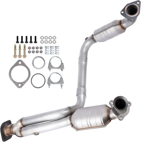 Y Pipe Catalytic Convertor Kit For Chevy Silverado GMC Sierra 1500 1999-2006 Avalanche Suburban Tahoe Yukon XL Cadillac Escalade(EPA Compliant) in Saudi Arabia