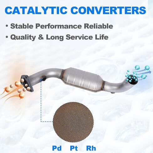 Y Pipe Catalytic Convertor Kit For Chevy Silverado GMC Sierra 1500 1999-2006 Avalanche Suburban Tahoe Yukon XL Cadillac Escalade(EPA Compliant) in Saudi Arabia