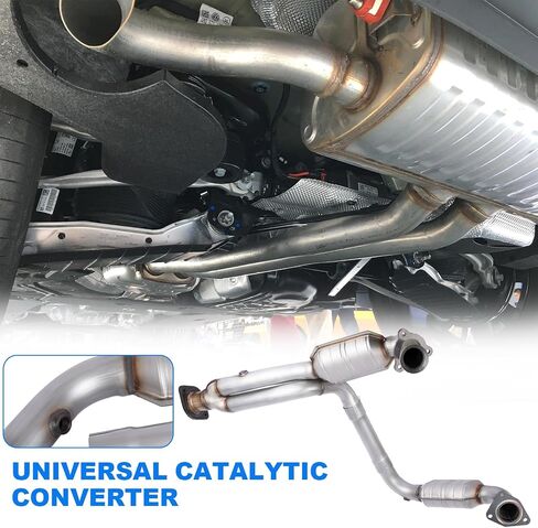 Y Pipe Catalytic Convertor Kit For Chevy Silverado GMC Sierra 1500 1999-2006 Avalanche Suburban Tahoe Yukon XL Cadillac Escalade(EPA Compliant) in Saudi Arabia