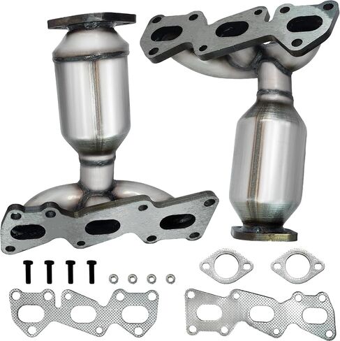 محول حفاز عادم JT متوافق مع 2006-2010 Kia Sedona/Azera، 2006 2007 Hyundai Sonata، Entourage 2007-2008، Amanti 2007-2009 3.3L 3.8L (متوافق مع EPA) in Saudi Arabia