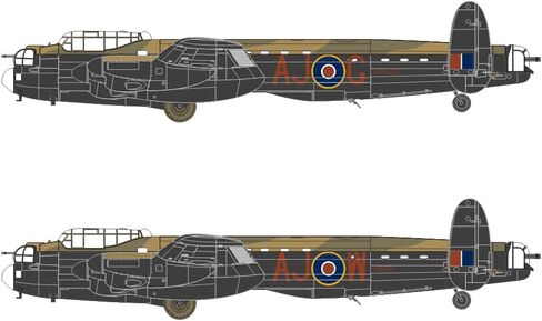Airfix Model Airplane Kit Gift Set - A09007A Avro Lancaster B.III (Special) 'The DAMBUSTERS', Plastic Plane Model Kits for Adults & Kids 14+, Skill Level 3, 1:72 Scale WW2 Military Aircraft Models in Saudi Arabia