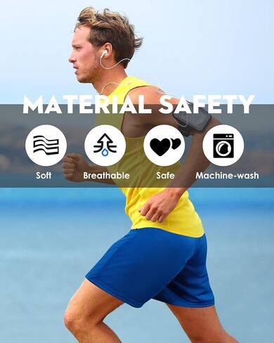 10 Pack Athletic Shorts for Men Workout Gym Shorts Basketball Running Shorts with Pockets Elastic Waistband in Saudi Arabia