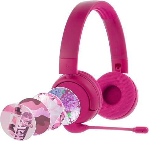 Made for Amazon Bluetooth Kids Headphones with Boom Microphone Ages (7-12) | Blue in Saudi Arabia