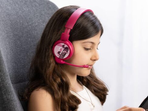 Made for Amazon Bluetooth Kids Headphones with Boom Microphone Ages (7-12) | Blue in Saudi Arabia