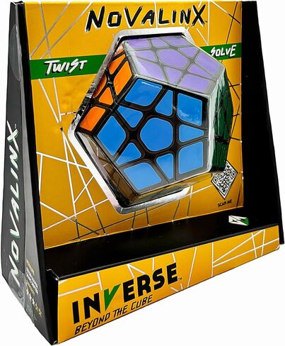 مشروع العبقرية | المعكوس: لغز Volstar Twist & Solve - مستوى الصعوبة: متوسط، لغز محمول بـ 10 جوانب و7 ألوان، ديكور ممتع وفكرة هدية، Project Genius، للأعمار من 8 سنوات فما فوق in Saudi Arabia