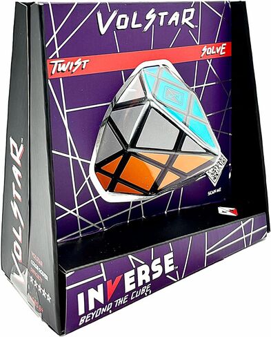 مشروع العبقرية | المعكوس: لغز Volstar Twist & Solve - مستوى الصعوبة: متوسط، لغز محمول بـ 10 جوانب و7 ألوان، ديكور ممتع وفكرة هدية، Project Genius، للأعمار من 8 سنوات فما فوق in Saudi Arabia