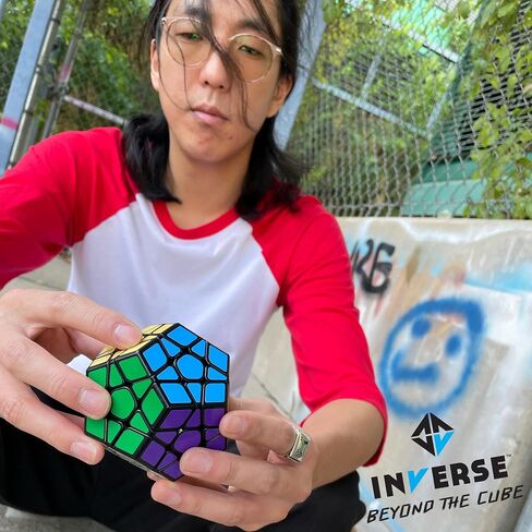 مشروع العبقرية | المعكوس: لغز Volstar Twist & Solve - مستوى الصعوبة: متوسط، لغز محمول بـ 10 جوانب و7 ألوان، ديكور ممتع وفكرة هدية، Project Genius، للأعمار من 8 سنوات فما فوق in Saudi Arabia