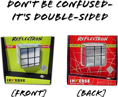 مشروع العبقرية | المعكوس: لغز Volstar Twist & Solve - مستوى الصعوبة: متوسط، لغز محمول بـ 10 جوانب و7 ألوان، ديكور ممتع وفكرة هدية، Project Genius، للأعمار من 8 سنوات فما فوق in Kuwait