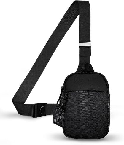 Mini Sling Bag Small Crossbody Chest Bag Lightweight Phone Bag Fanny Packs Casual Backpack for Men Women in Saudi Arabia