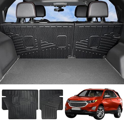 حصيرة مسند الظهر لسيارة 2018-2024 شيفروليه إكوينوكس جي إم سي تيرين لجميع الأحوال الجوية TPE واقي المقعد الخلفي لبطانة البضائع لعام 2018 2019 2020 2021 2022 2023 2024 تشيفي إكوينوكس جي إم سي تيرين (حصيرة مسند الظهر) in Kuwait