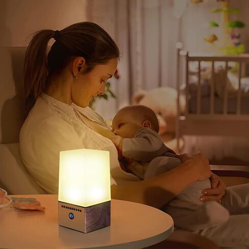 Mini Wireless Camera 4K HD WiFi Security Nanny Camera with RGB Night Light Two-Way Intercom 130° Wide Night Vision Motion Detection Real Time Record Surveillance Cam for Home Baby Pet Monitor (Brown) in Kuwait