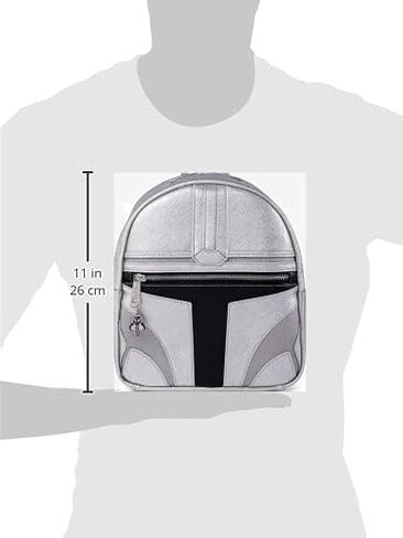 Loungefly: Star Wars - The Mandalorian Helmet, Mini Cosplay Backpack, Amazon Exclusive in Saudi Arabia