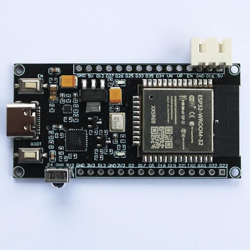 Audio Reactive ESP32 WLED Controller with IR Remote, Ideal for WS2812B RGB Party Music Sync LED Strips and Matrix, Supports Arduino IDE in Saudi Arabia