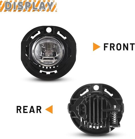 AUTOWIKI LED Fog Lights Assembly For JEEP GRAND CHEROKEE 2014-2016 / DODGE CHARGER 2015-2019 / CHRYSLER 300 2015-2019/ CHRYSLER PACIFICA 2017-2020 in Saudi Arabia