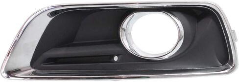 For Chevy Malibu Fog Light Cover 2013 2014 2015 Driver Side | Bezel | Chrome/Black | w/Fog Light Cover Hole | DOT/SAE Compliance | GM1038136 | 20768823 in Saudi Arabia