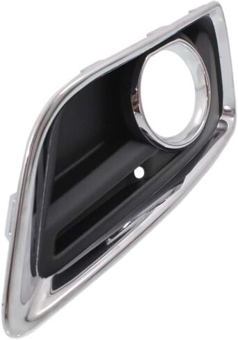 For Chevy Malibu Fog Light Cover 2013 2014 2015 Driver Side | Bezel | Chrome/Black | w/Fog Light Cover Hole | DOT/SAE Compliance | GM1038136 | 20768823 in Saudi Arabia