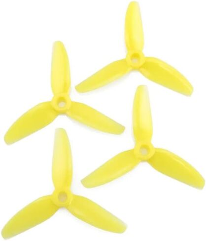 8 قطع HQProp 3X3X3 3030 3 بوصة 3-Blade Propeller Set (4X CW / 4X CCW) بولي كربونات (أسود) in Kuwait