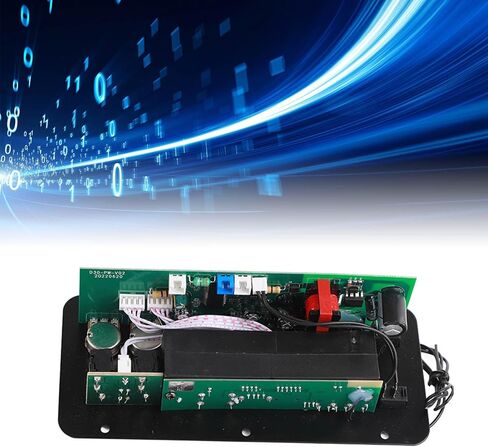 Akozon Digital Amplifier Board, 10in Bluetooth Stereo Subwoofer Amplifier Board Dual Microphone Input 220V for Home Theater DIY Speakers in Saudi Arabia