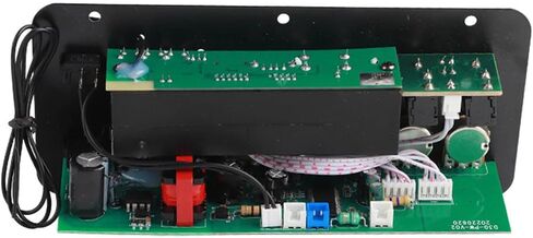Akozon Digital Amplifier Board, 10in Bluetooth Stereo Subwoofer Amplifier Board Dual Microphone Input 220V for Home Theater DIY Speakers in Saudi Arabia