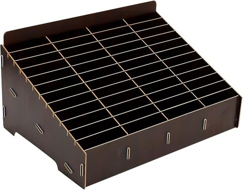 صندوق منظم للهاتف الخلوي مكون من 48 شبكة، صندوق تخزين خشبي لسطح المكتب، حامل هاتف خلوي متعدد الوظائف، صندوق إدارة الهاتف المحمول لتخزين الأفلام في غرفة الاجتماعات والفصل الدراسي in Kuwait