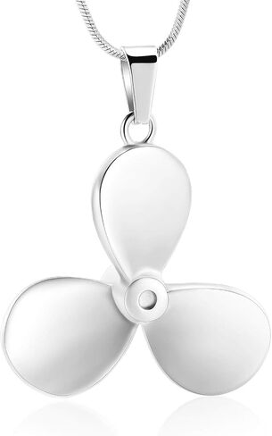زهرة الحرق رماد المجوهرات قلادة الحرق المنجد التذكاري للرماد تذكار جرة المعلقات للنساء/الرجال in Kuwait