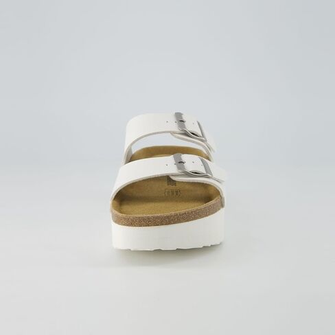 CUSHIONAIRE Plane Platform Sandals for Women with Adjustable Buckles and Genuine Suede Cork Footbed, Memory Foam, Wide Widths Available in Kuwait