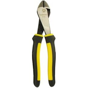 Southwire DCPA8D 8" Angled Head High-Leverage Diagonal Cutting Pliers with Dipped Handles; Yellow