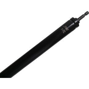 3/4" (19mm) Hollow Socket, 11.5" Length, 1/2" Drive or 1/4" Hex Shank, 6-Point, for Long Threaded Rod/Bolts/Studs