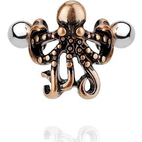 16G 8mm الأخطبوط الأذن الغضروف اللولب الكفة الدائري ثقب الصلب الجراحية in Kuwait