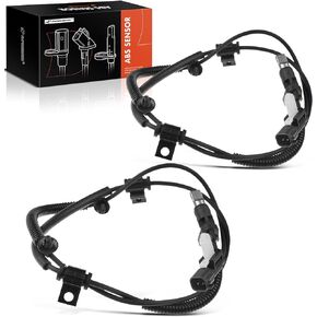 A-Premium ABS Wheel Speed Sensor Compatible with Ford Models - F-250 Super Duty 2013-2016, F-350 Super Duty 2013-2016, F-450 Super Duty, F-550 Super Duty - Front Driver and Passenger Side, 2-PC Set