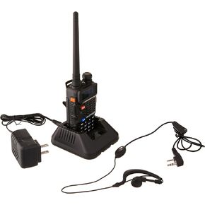 BaoFeng BF-F8+ Dual-Band 136-174/400-520 MHz Two-Way Radio Transceiver- Black